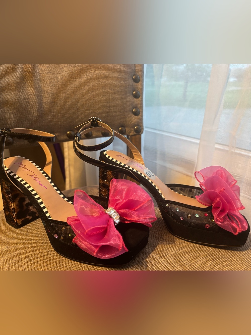 “Blue” by Betsey Johnson -Palloma Sandal- SZ 
9 1/2 -new,no box or original tags
